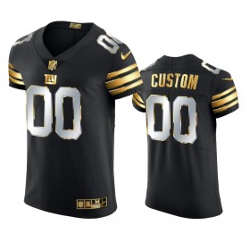 Miesten New York Giants NFL Pelipaita Custom Musta Golden Edition
